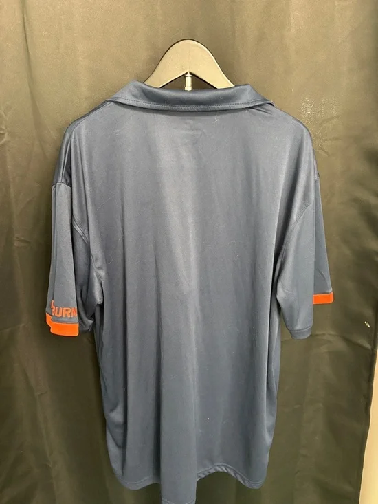 Colosseum Navy and Orange Auburn Polo - Picture 5 of 5